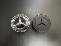 Emblema capota Mercedes negru chrome