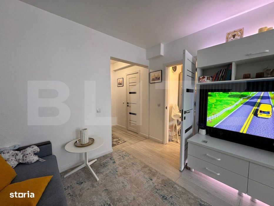 Apartament de 2 camere, etaj intermediar, zona Podu Ros