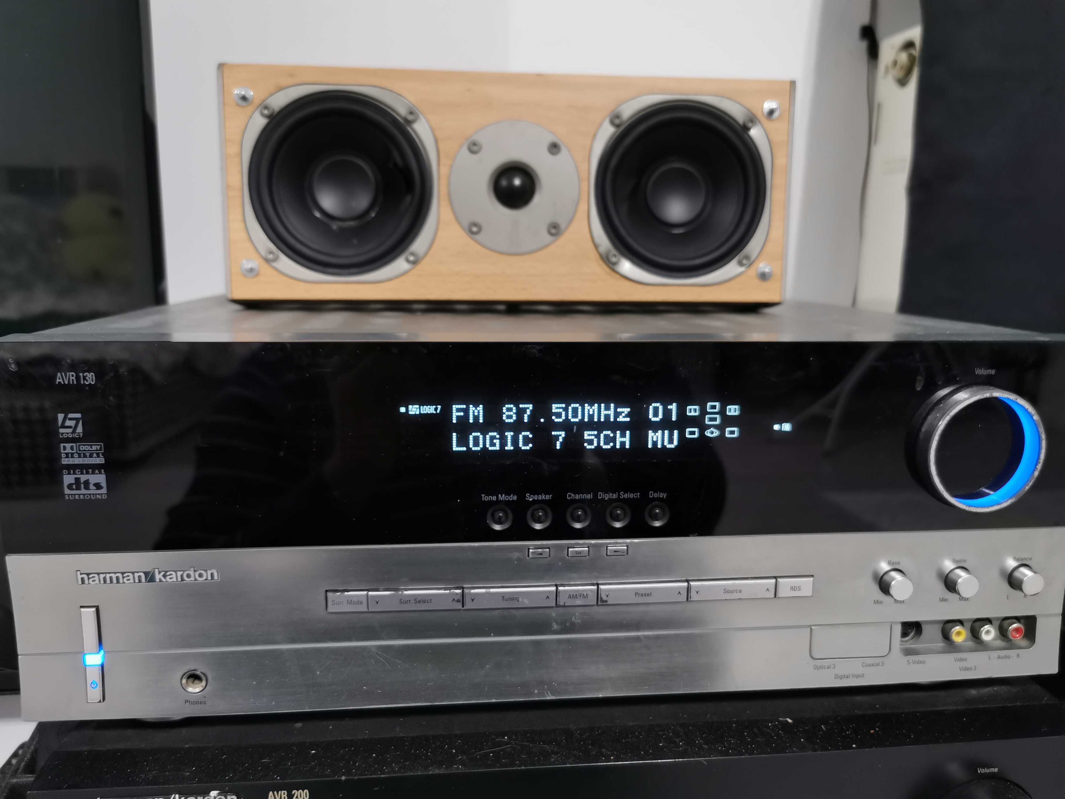 Vand/schimb Amplituner Harman kardon AVR130 cu videoproiector