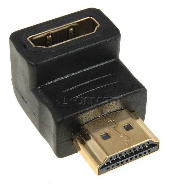 Переходник DVI VGA HDMI угловой переходник на компьютер монитор