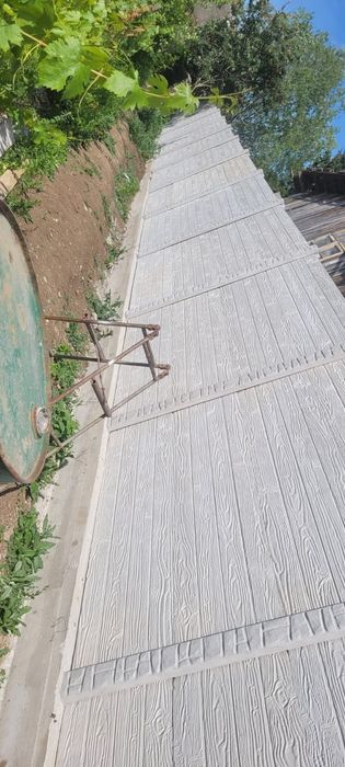 Gard placi beton