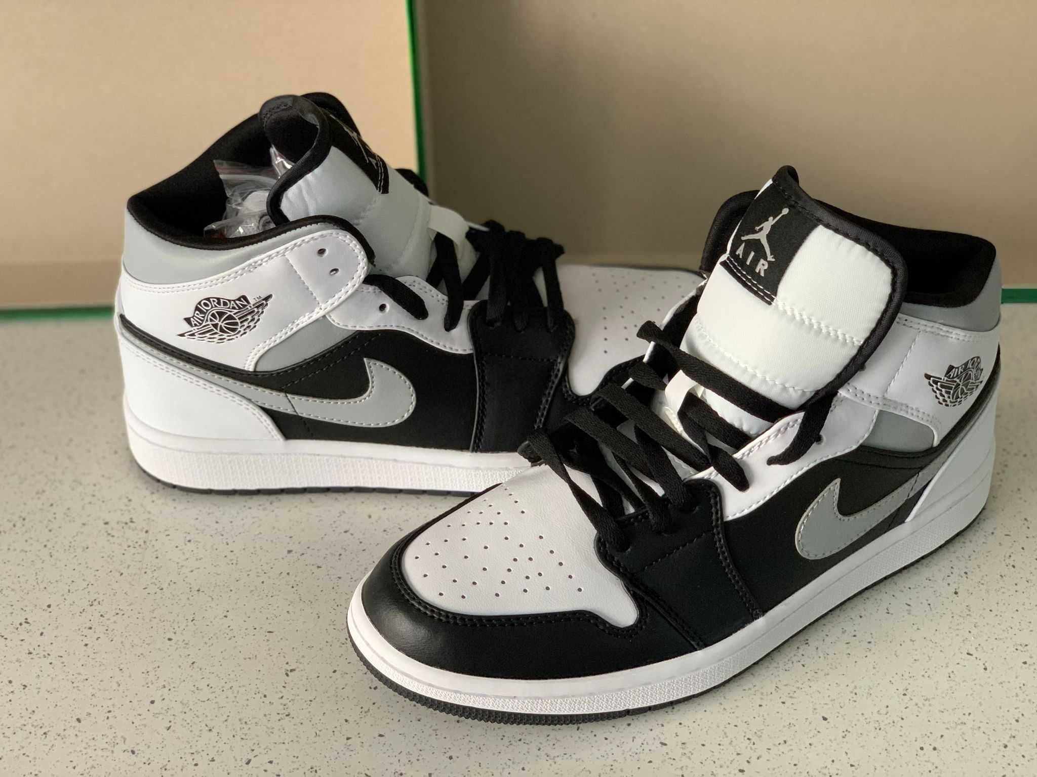 Jordan 1 White Shadow Mid