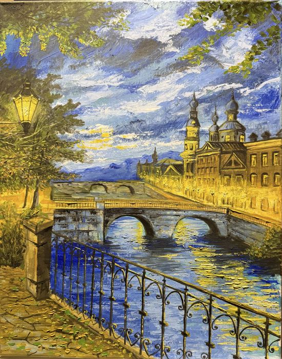 ,,Есенна меланхолия” Картина Маслена