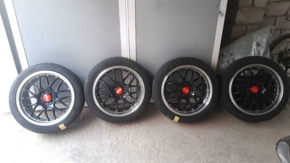 BBS R18 диски с шинами