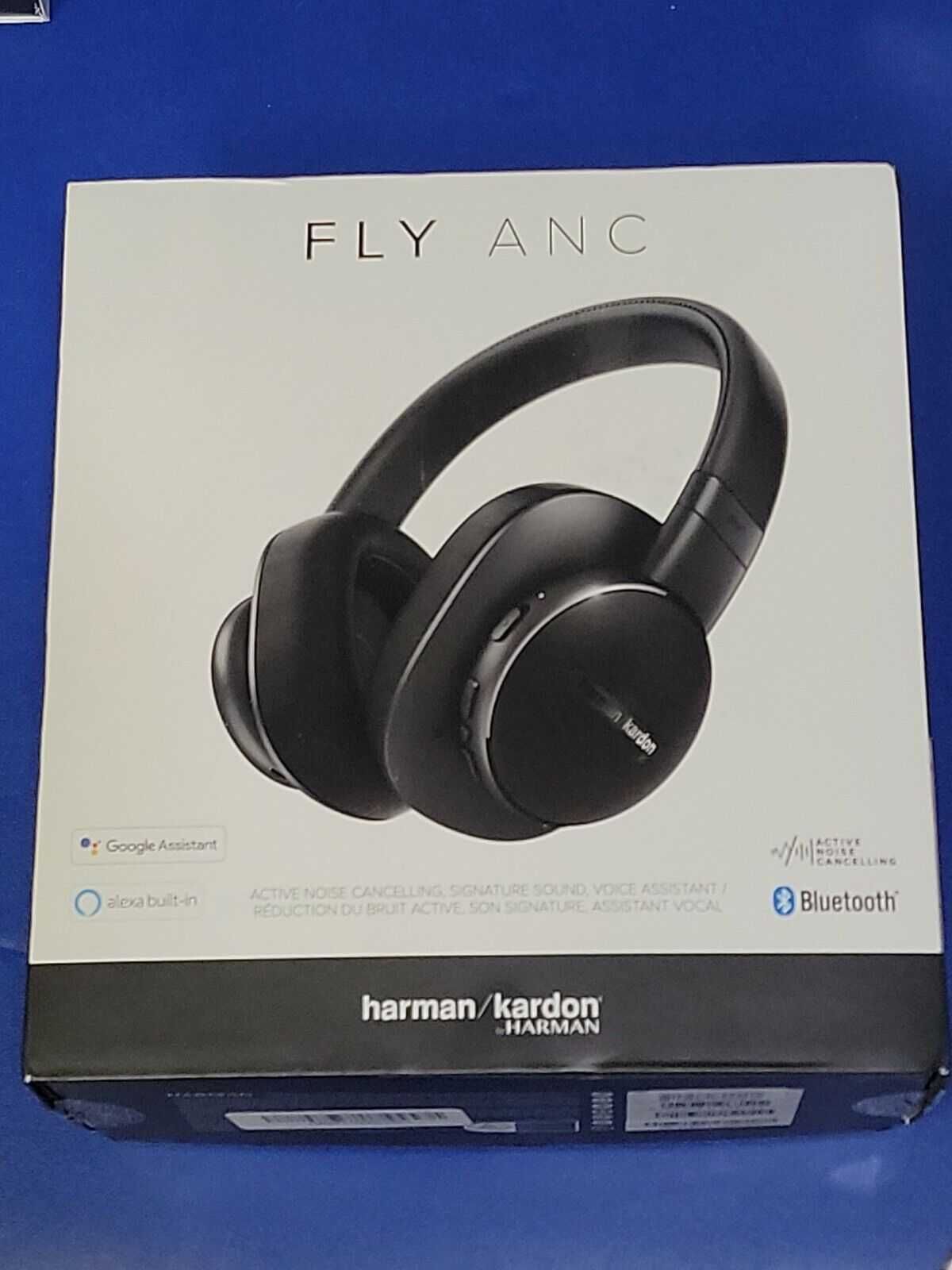 Casti Bluetooth Harman Kardon FLY ANC ON Ear Wireless Black