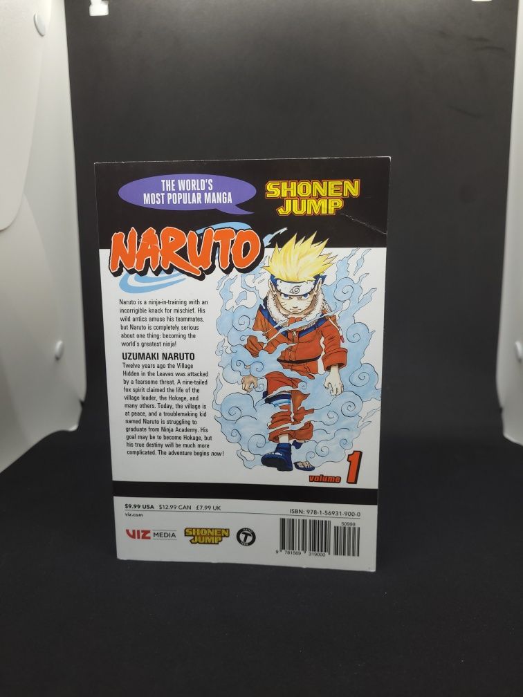 Carți manga Naruto și One piece