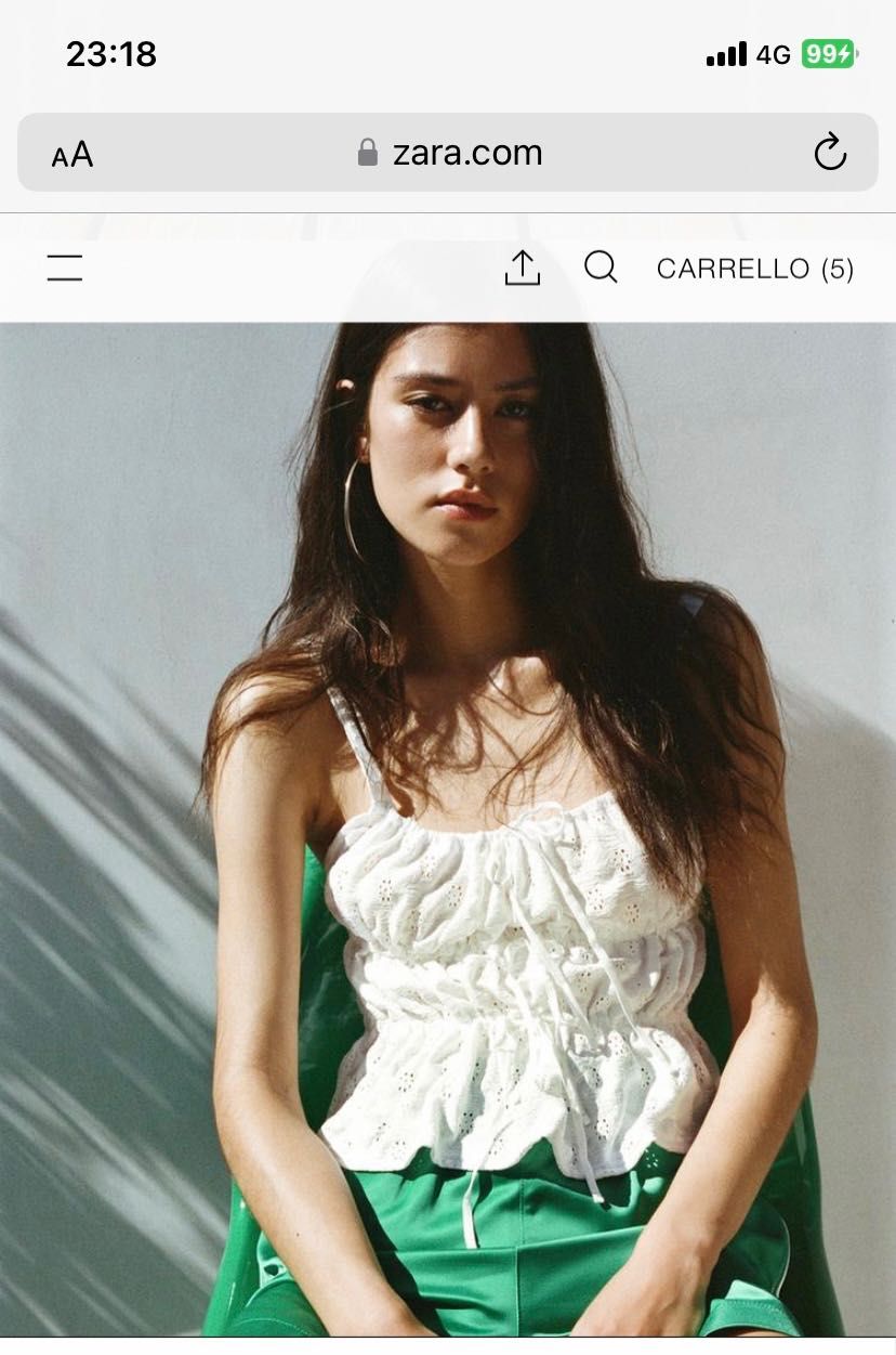 Zara Топ S Zara топ