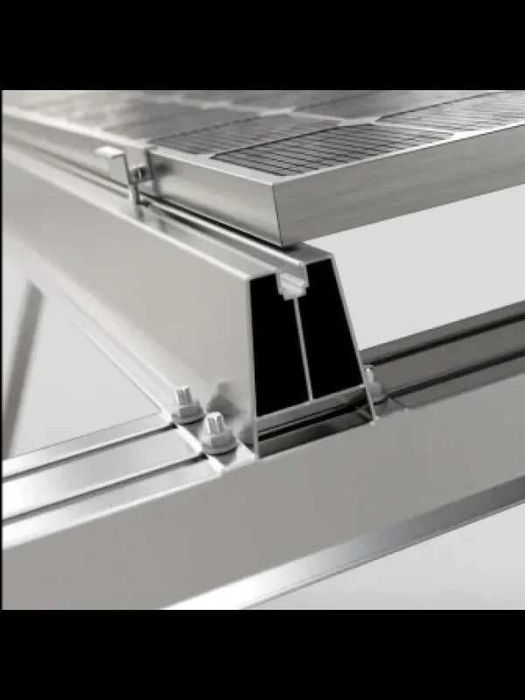 Соларен навес за 2 автомобила - Конструкция