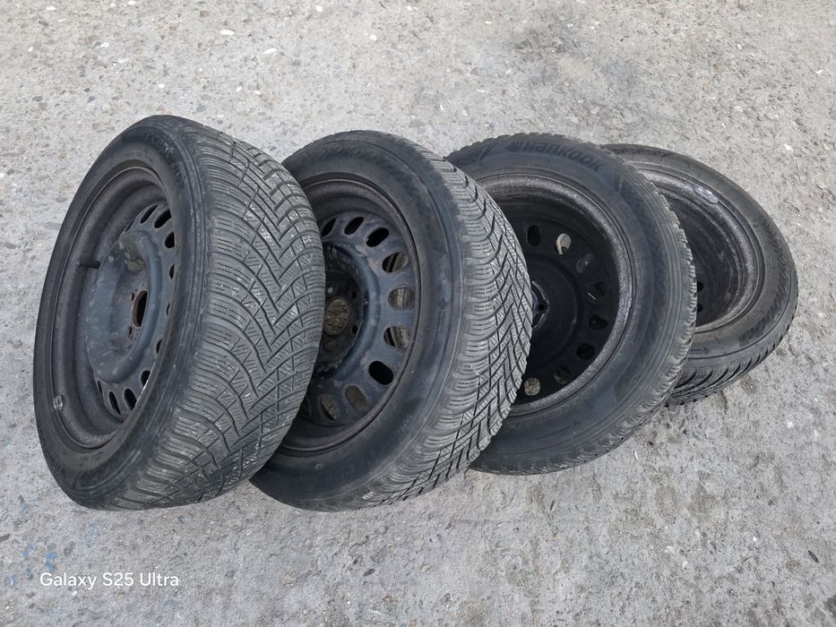 4бр. Железни джанти за CITROEN C5 със зимни гуми 225/55/17