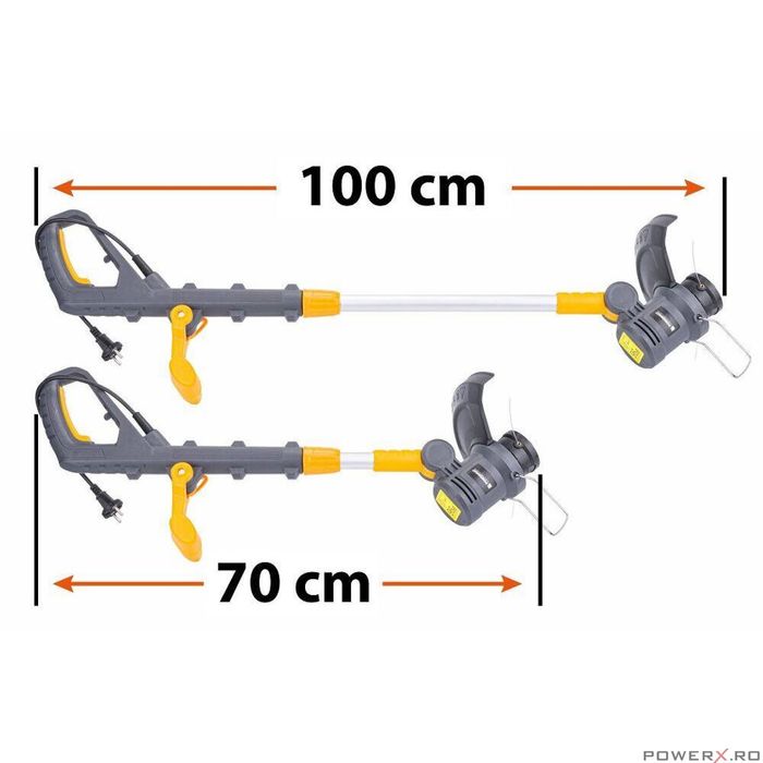 Trimmer, motocoasa electrica, 1200 W, Powermat