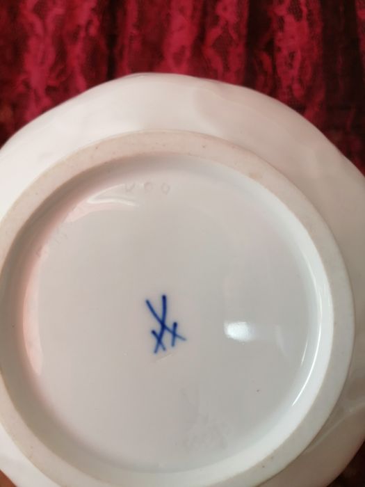 Майсен ваза,антикварна