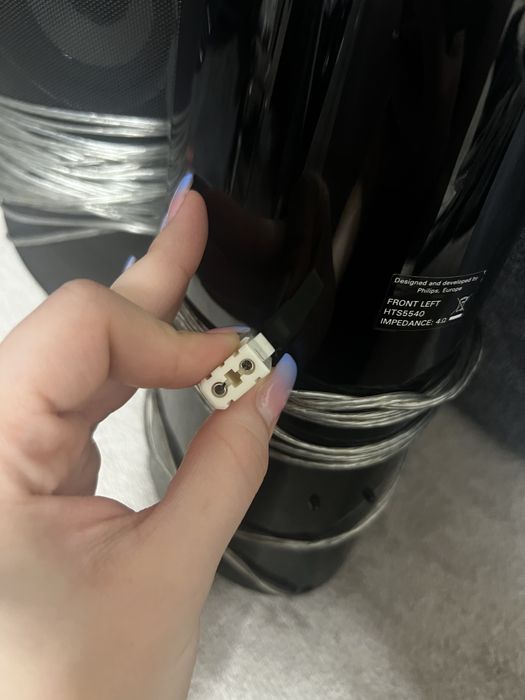 Set 2 boxe pasive HTS-540, 4Ω – front stânga/dreapta – netestate