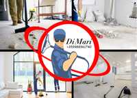 DiMari почистващи услуги след основен ремонт