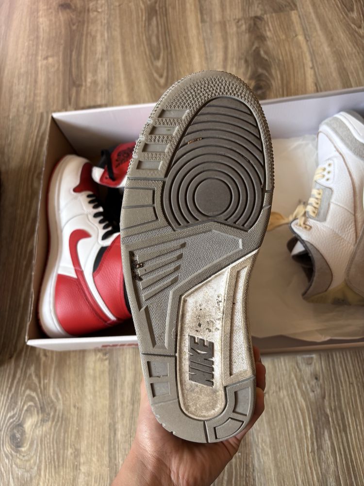 Jordan 1, 3 (Zion Voodoo, White/Red, A Ma Maniere)