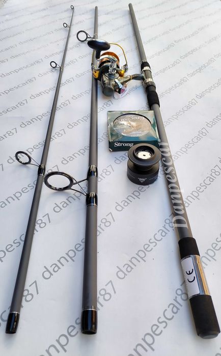 SET Lanseta Crap GS2 3,6m + Mulineta DIAMANT KT6000+ROLA 300M FIR