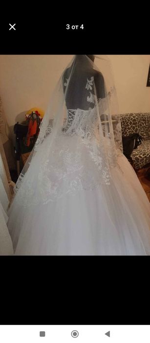 Булчинска рокля продава се