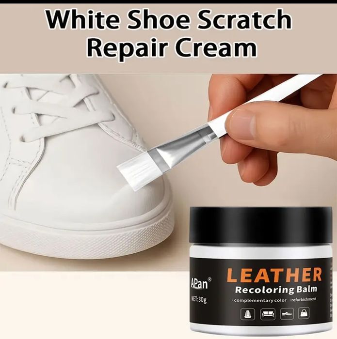 Vopsea încălțăminte, Vopsea Piele haine tapițerie 30ml +Pensula Burete