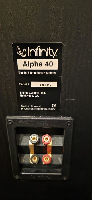 Тонколони Surround  система infinity