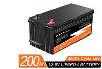 Baterie Litiu,  LiFePO4, 12V, 200Ah, 4000 cicluri, 1750 lei/buc