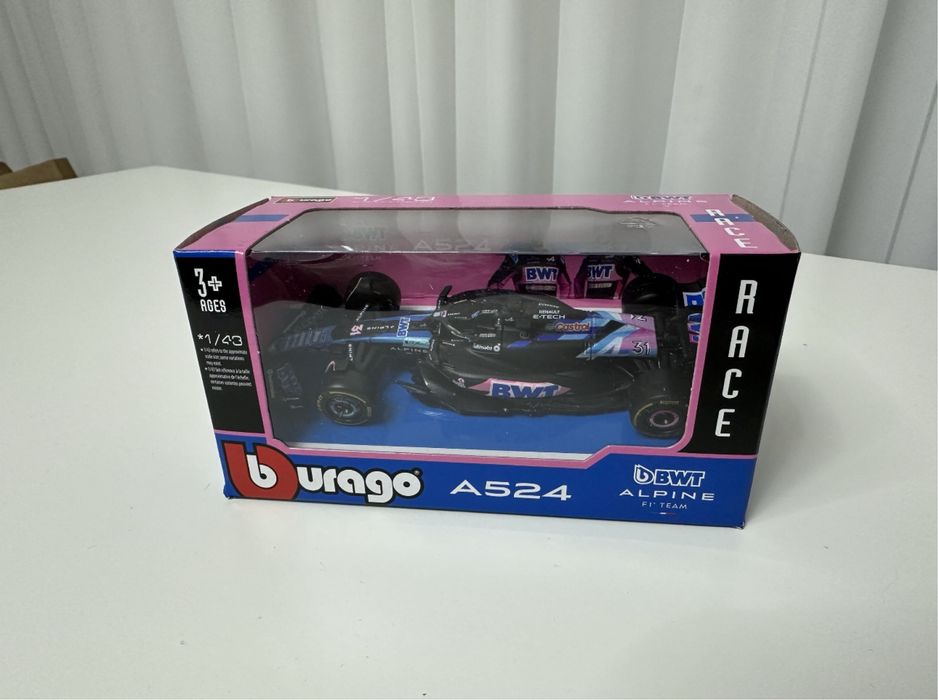 Macheta F1 Bburago Alpine A524 2024