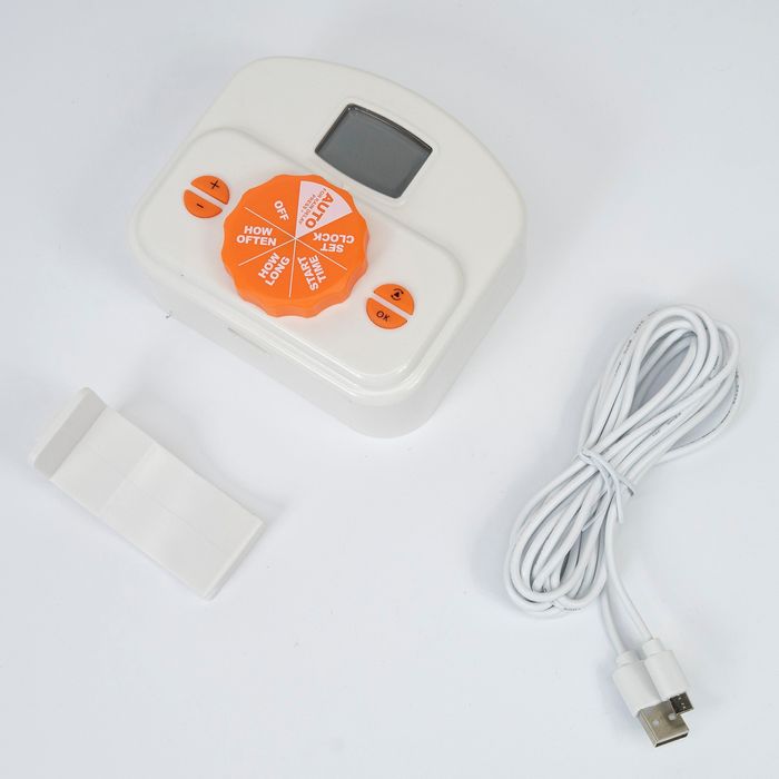 Programator pentru irigare PNI BX-6609, display LCD, alb