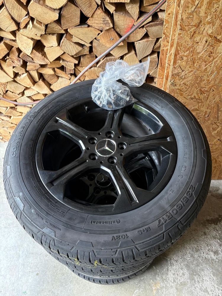 Vand 4 roti complete pentru mercedes GLK