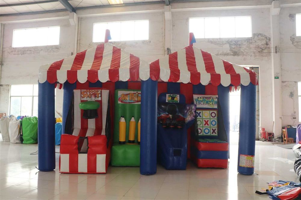 Разпродажба на надуваеми съоръжения, атракциони , батути  , игри