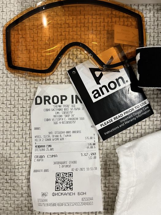 Очила за сноуборд/ски Anon Helix 2 Sonar