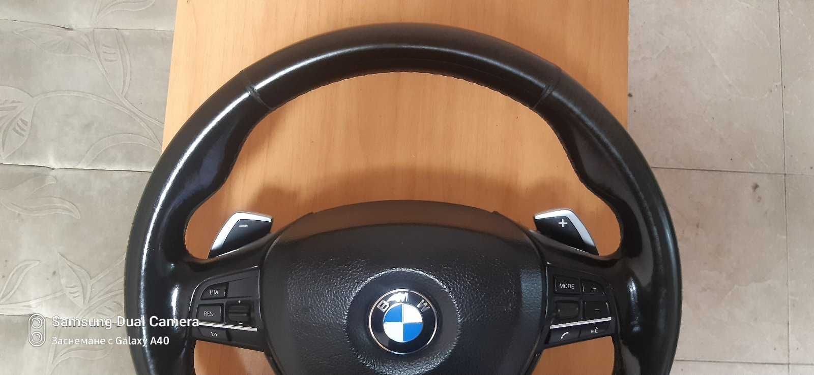 Оригинален M волан с пера за BMW F10, F11, F01,F15, F16,F25