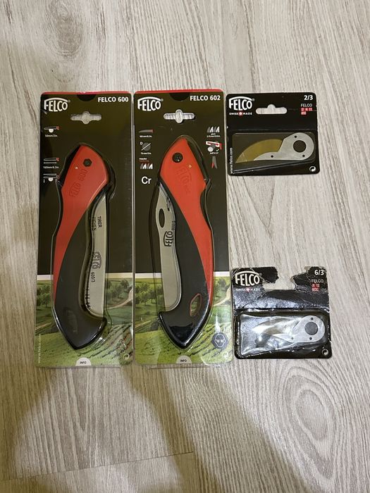 Fierastrau Felco si lame de schimb