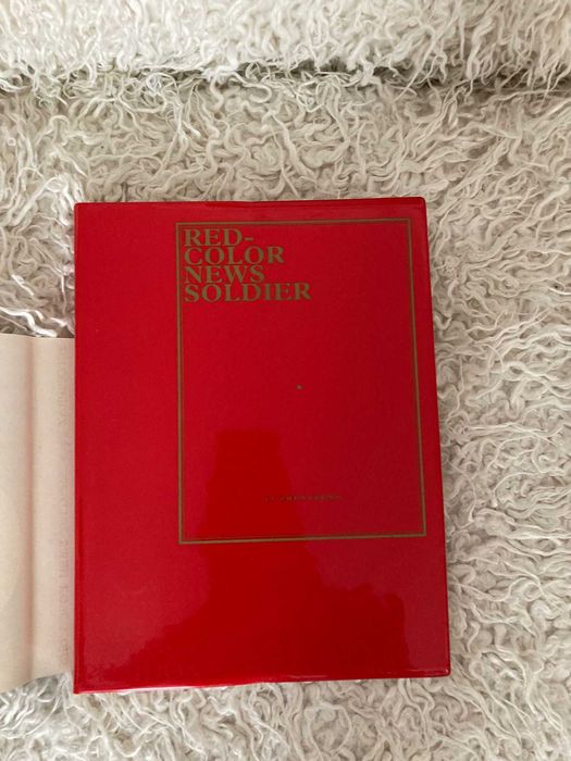 Red-Color News Soldier Li Zhensheng carte  fotografie revolutie China
