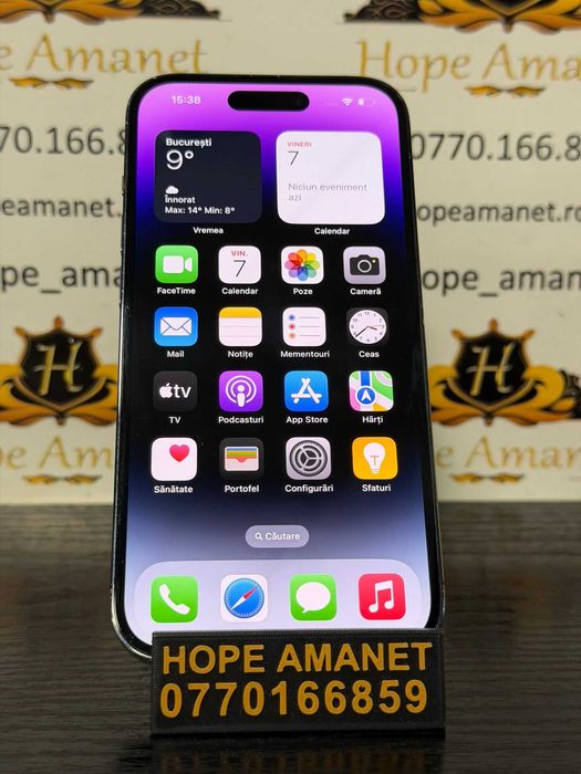 Hope Amanet P10/Iphone 14 Pro 128 GB /Baterie 75%