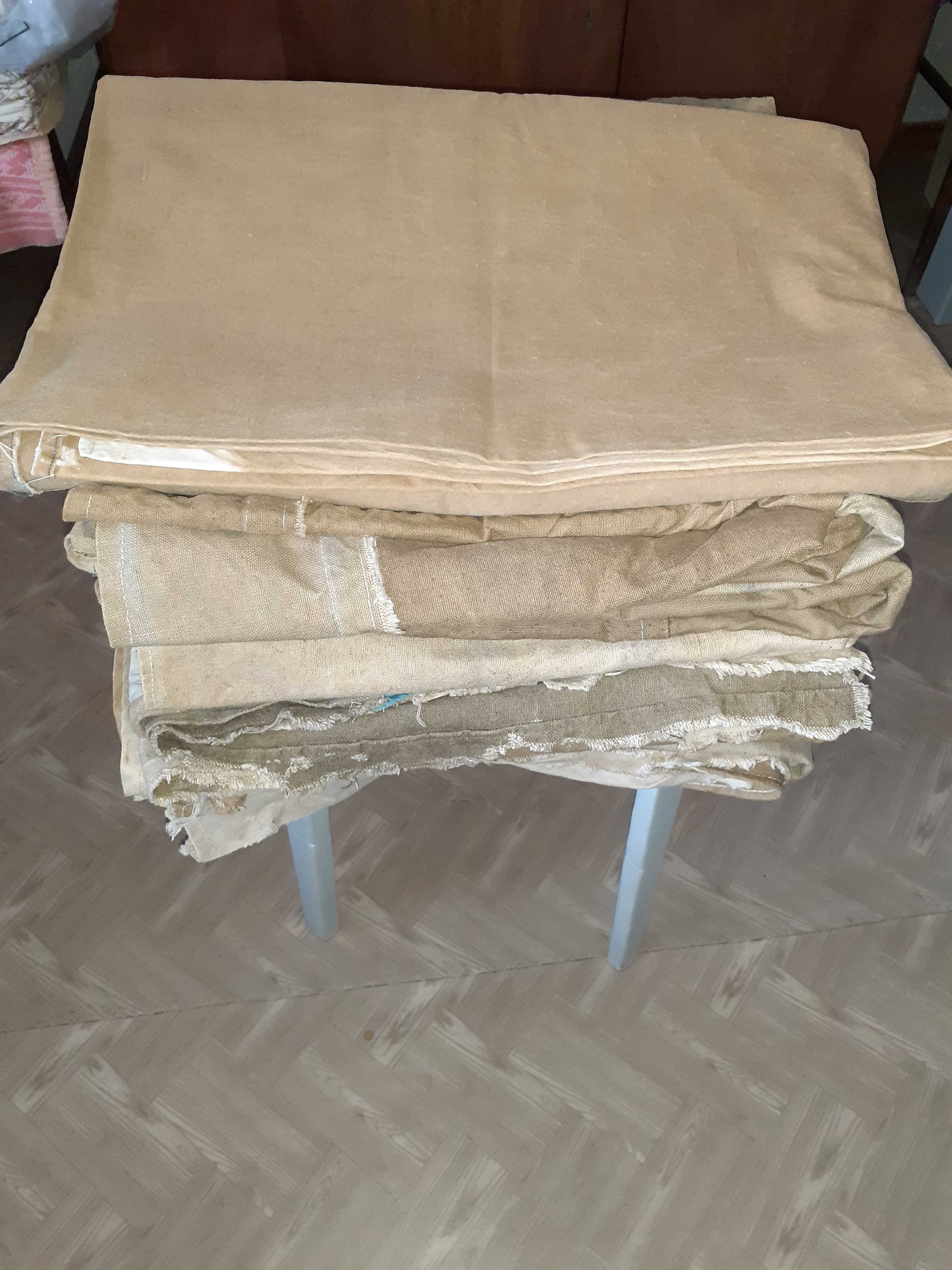 Чехлы, ткань, мешок брезентовые СССР