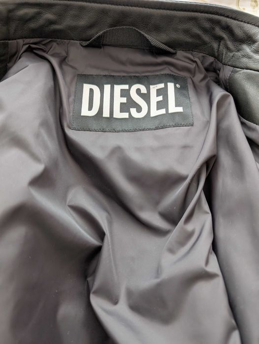 Geaca piele biker Diesel