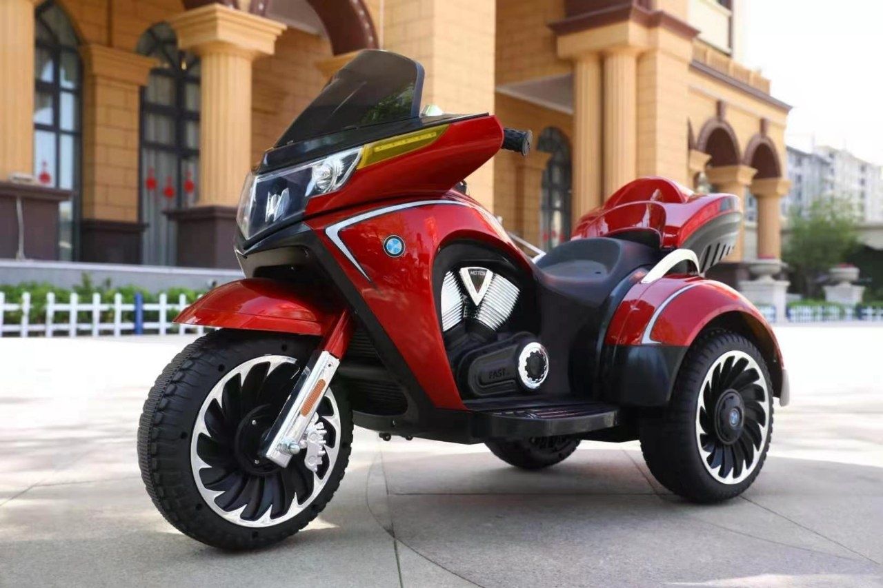 Трехколесный детский мотоцикл Подсветка
