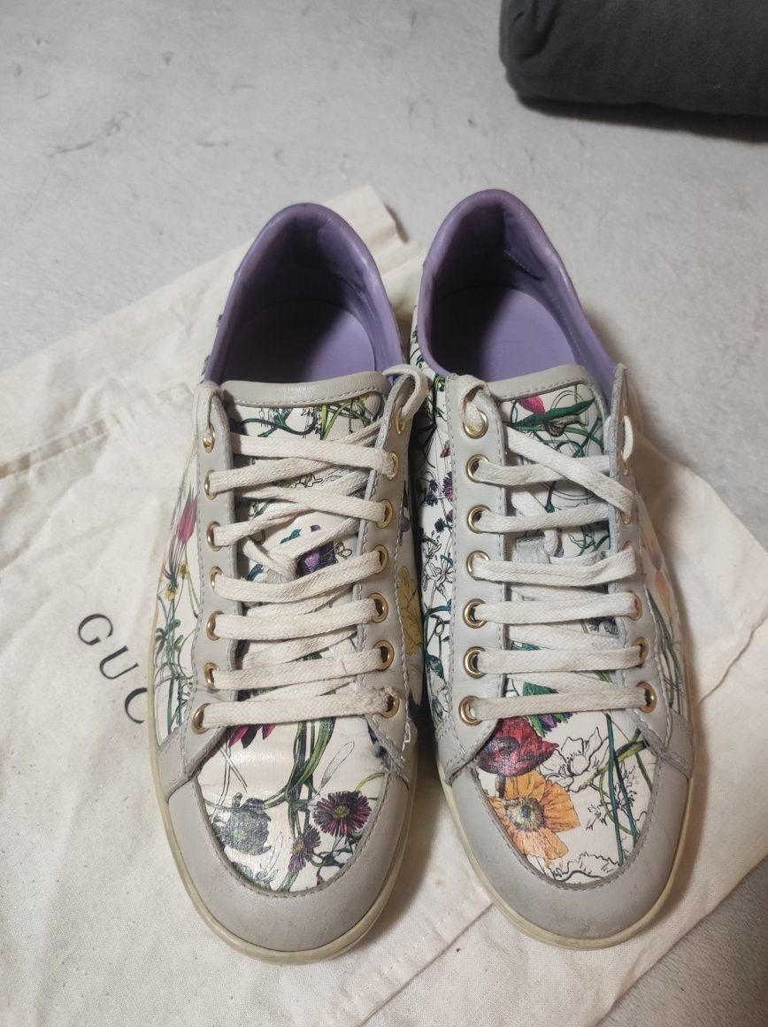 Оригинални Дамски Кецове Gucci Flora