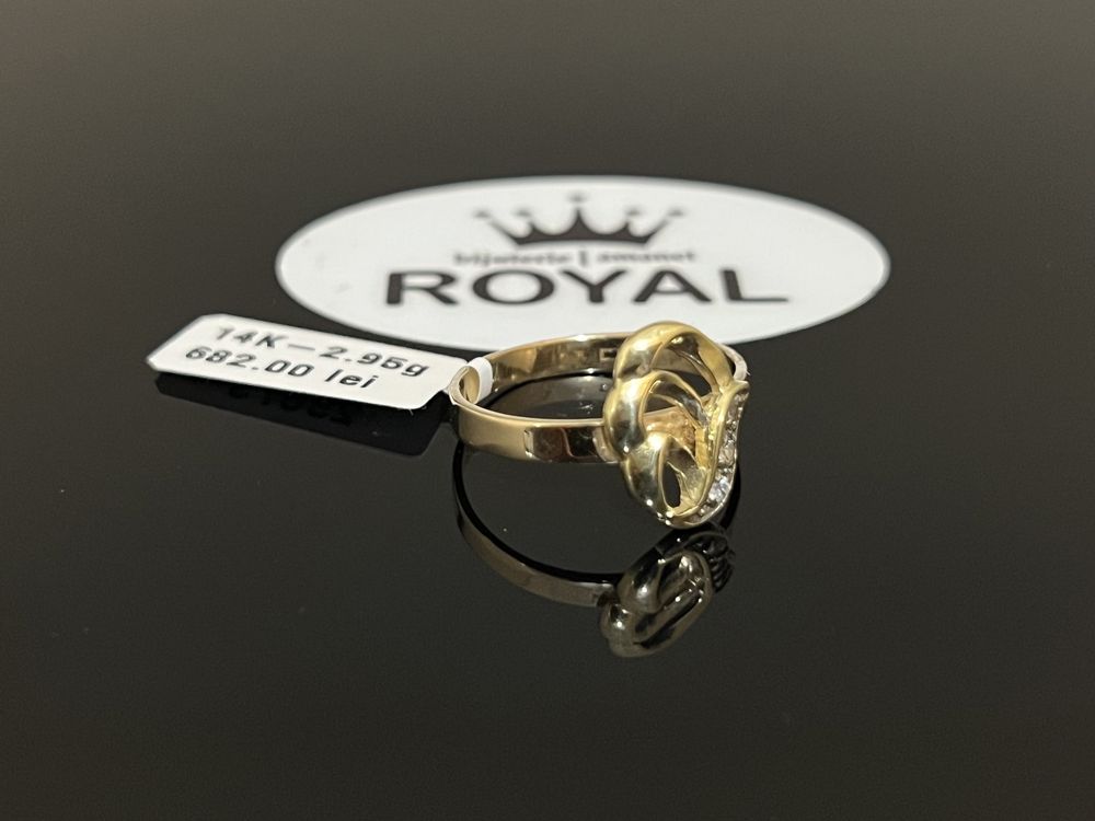 Bijuteria Royal CB : Inel aur 14k 2,95 grame M.18