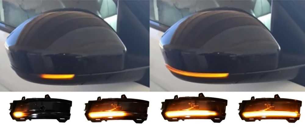 Динамични бягащи мигачи за огледалата за Range Land Rover Discovery