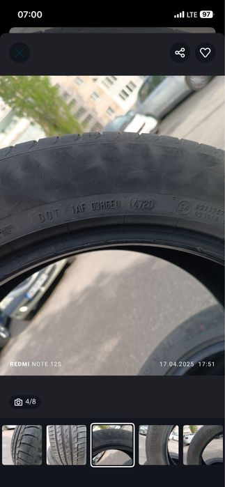 Schimb 4 anvelope iarna 235/55 r 19