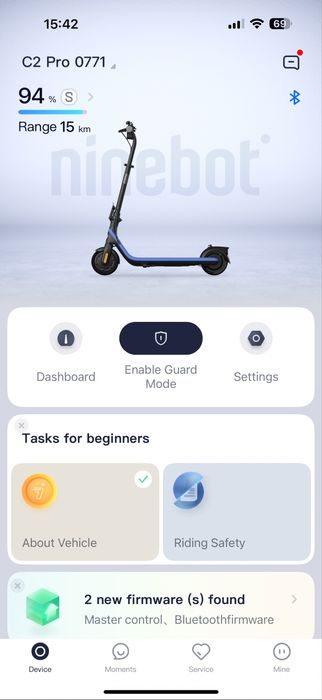 Електрическа тротинетка Segway- Ninebot KickScooter C2 Pro,