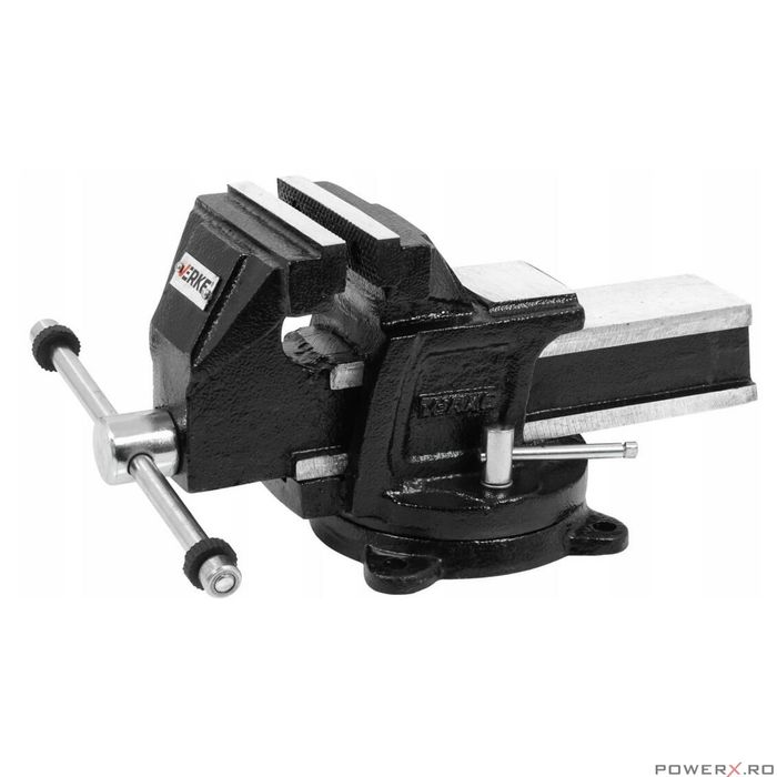 Menghina rotativa turnata, 100 mm, de banc, cu nicovala, Premium Line,