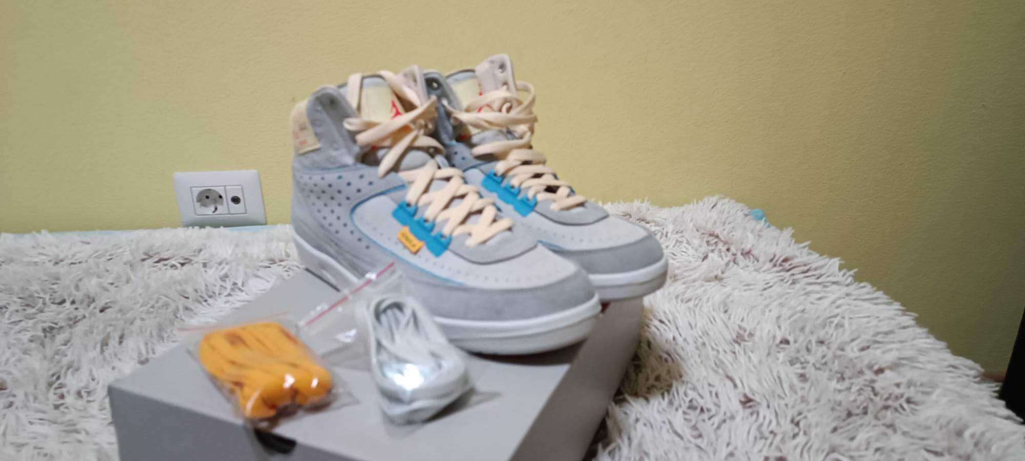 Union LA x Air Jordan 2 Retro SP 'Grey Fog.'