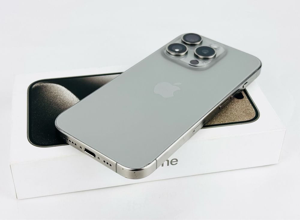Apple iPhone 15 Pro 256GB Natural Titanium 92% Батерия! Гаранция!
