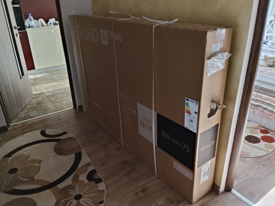 Smart Tv led LG ultra HD 75' 189 cm nou, nefolosit