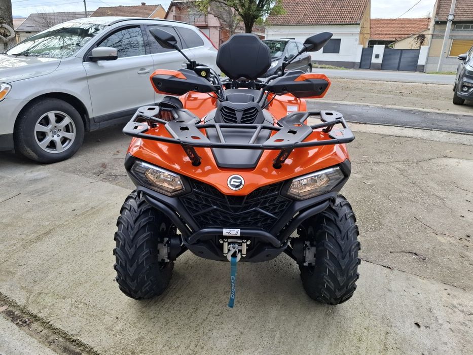 CF MOTO 520T3/2025/407 Km Nou Înmatriculat Primărie Cu Carte R.A.R