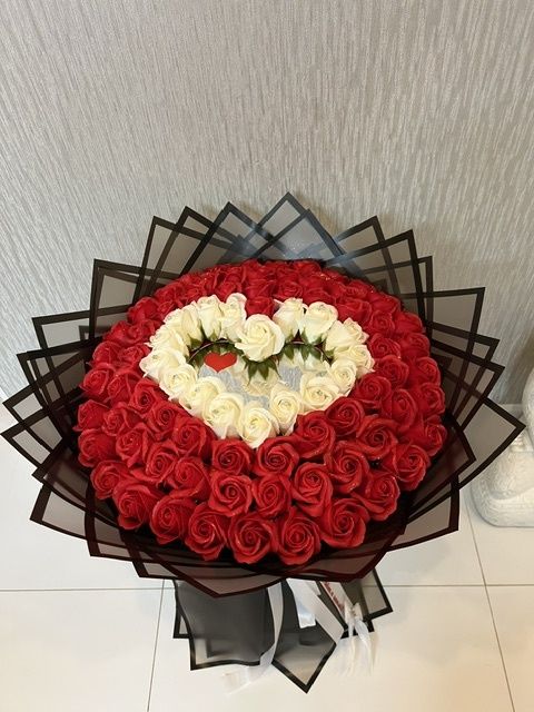 Buchete din trandafiri de sapun