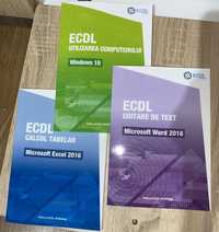 Vând 3 cărți pentru ECDL