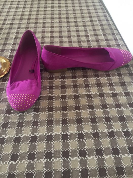 Vand balerini HM, fucsia, marime 40,