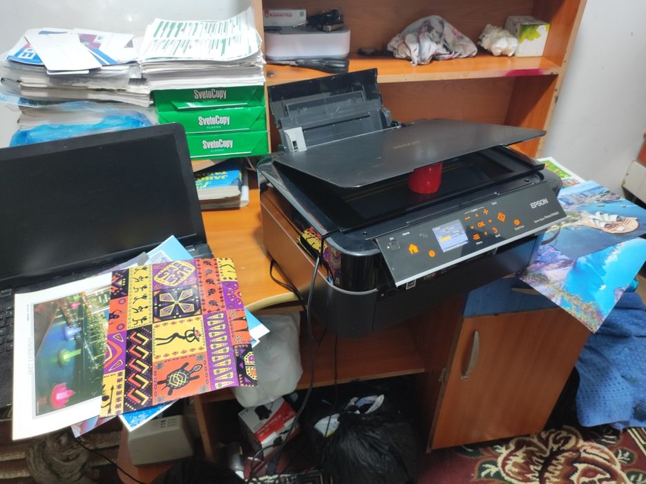 Epson L 660 FuL HD 6 ta rangli tezkor kopia skanerli Fotostudya uchun