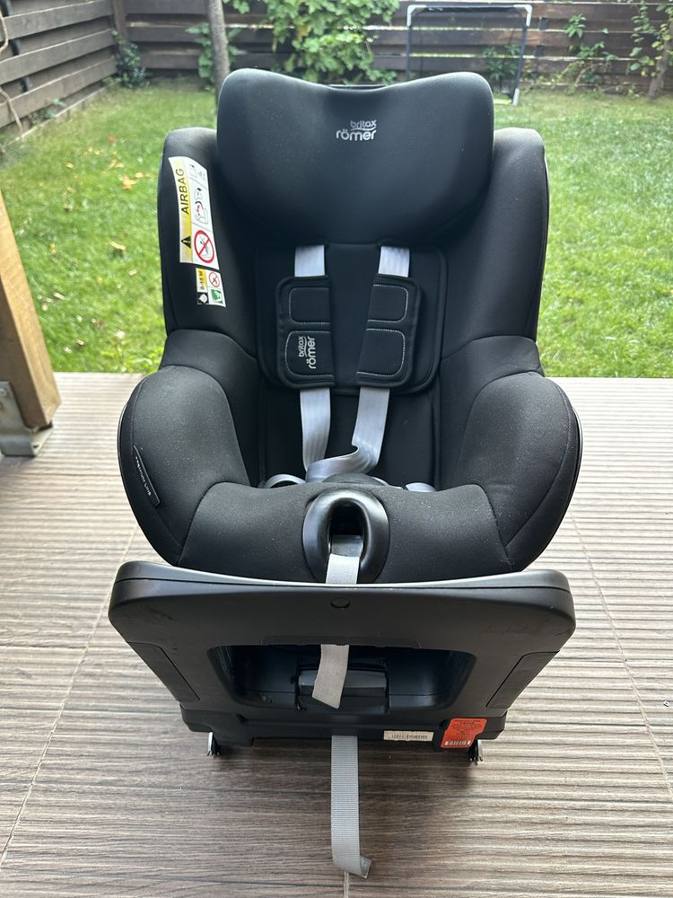 Scaun auto i-SIZE Britax Romer DUALFIX, 40-105, rotativ, ISOFIX